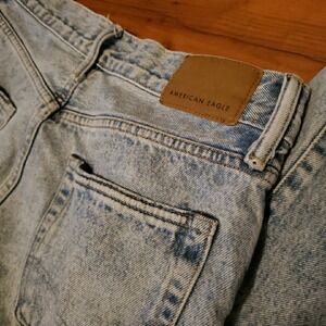 American Eagle‎ Outfitters Jeans 30x32 Light Acid Wash Relaxes Straight 90s Y2K